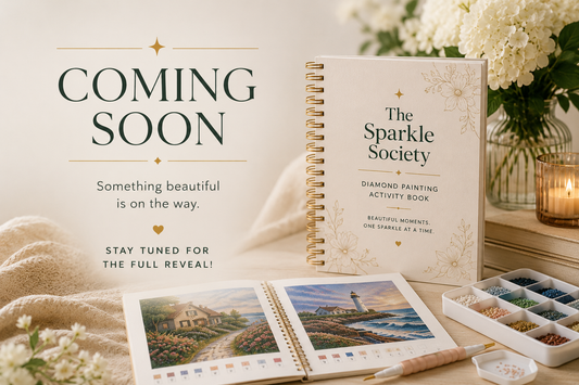 The Sparkle Society Diamond Painting Activity Book